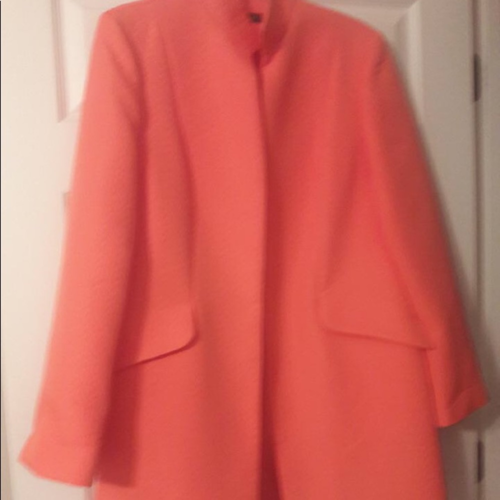 Coral Blazer by Valerie Stevens